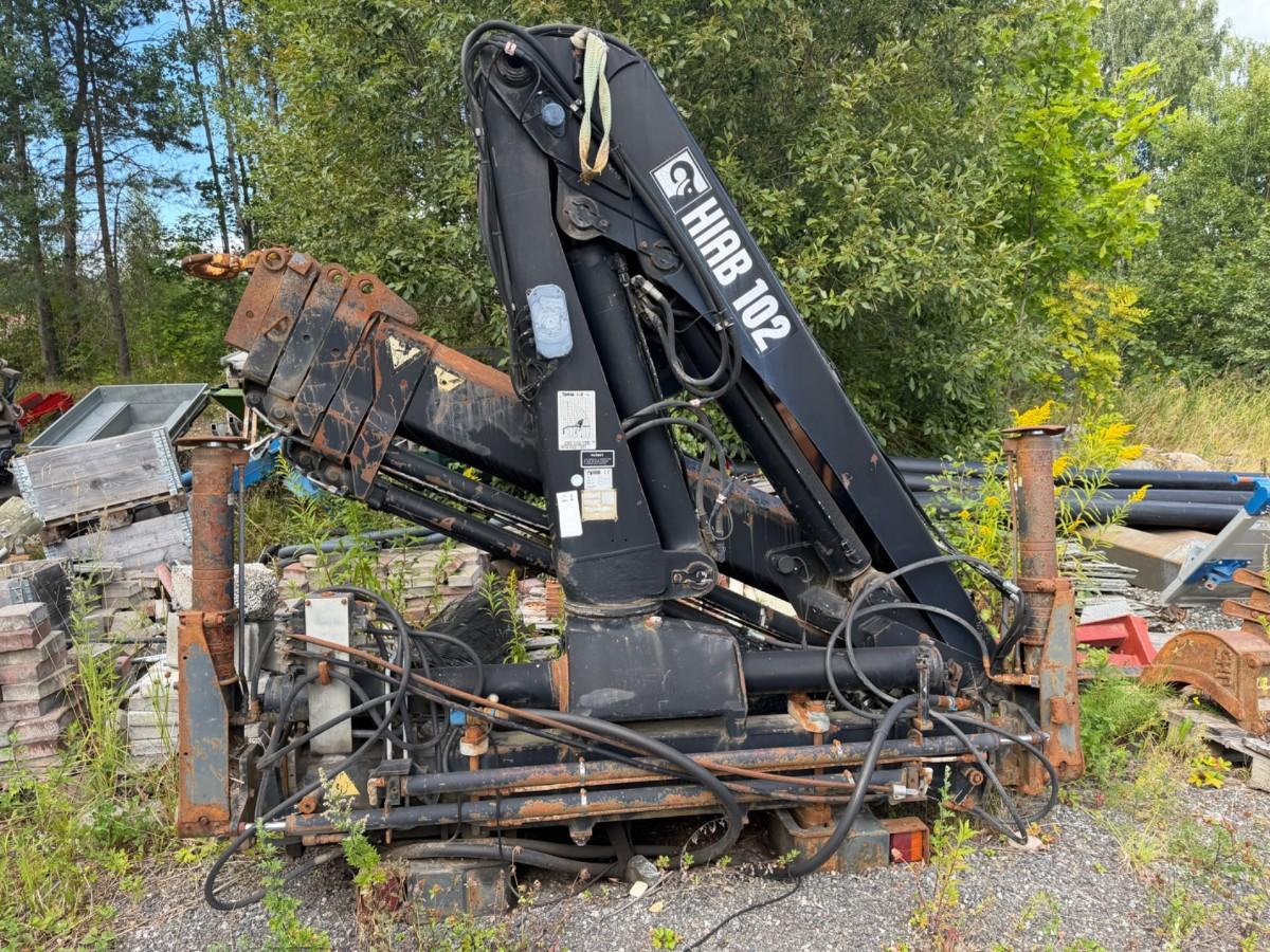 2000 Hiab 102 kran - med BOGAB 1070 konsoll