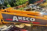 Gravemaskinbom Hyundai Robex 210 - hydrauliske sylindre montert - hydraulikkrør og slangesett - festeører for hurtigfeste 