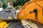 Gravemaskinbom Hyundai Robex 210 - hydrauliske sylindre montert - hydraulikkrør og slangesett - festeører for hurtigfeste 