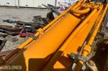Gravemaskinbom Hyundai Robex 210 - hydrauliske sylindre montert - hydraulikkrør og slangesett - festeører for hurtigfeste 