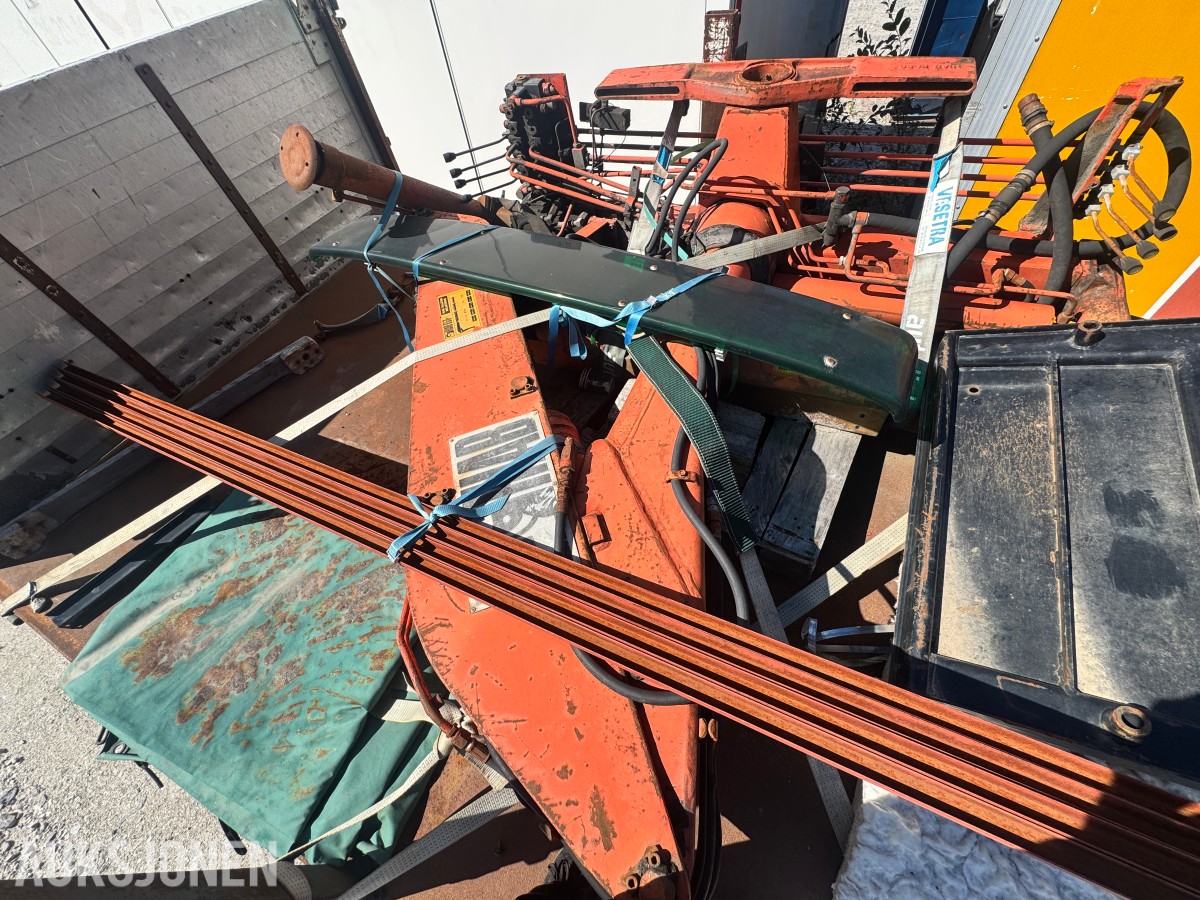 1977 HIAB-FOCO Speed Loader 650 lastebilkran - maks 3400 kg ved 1,7 m - rekkevidde 6,2 m - serienr 59373 