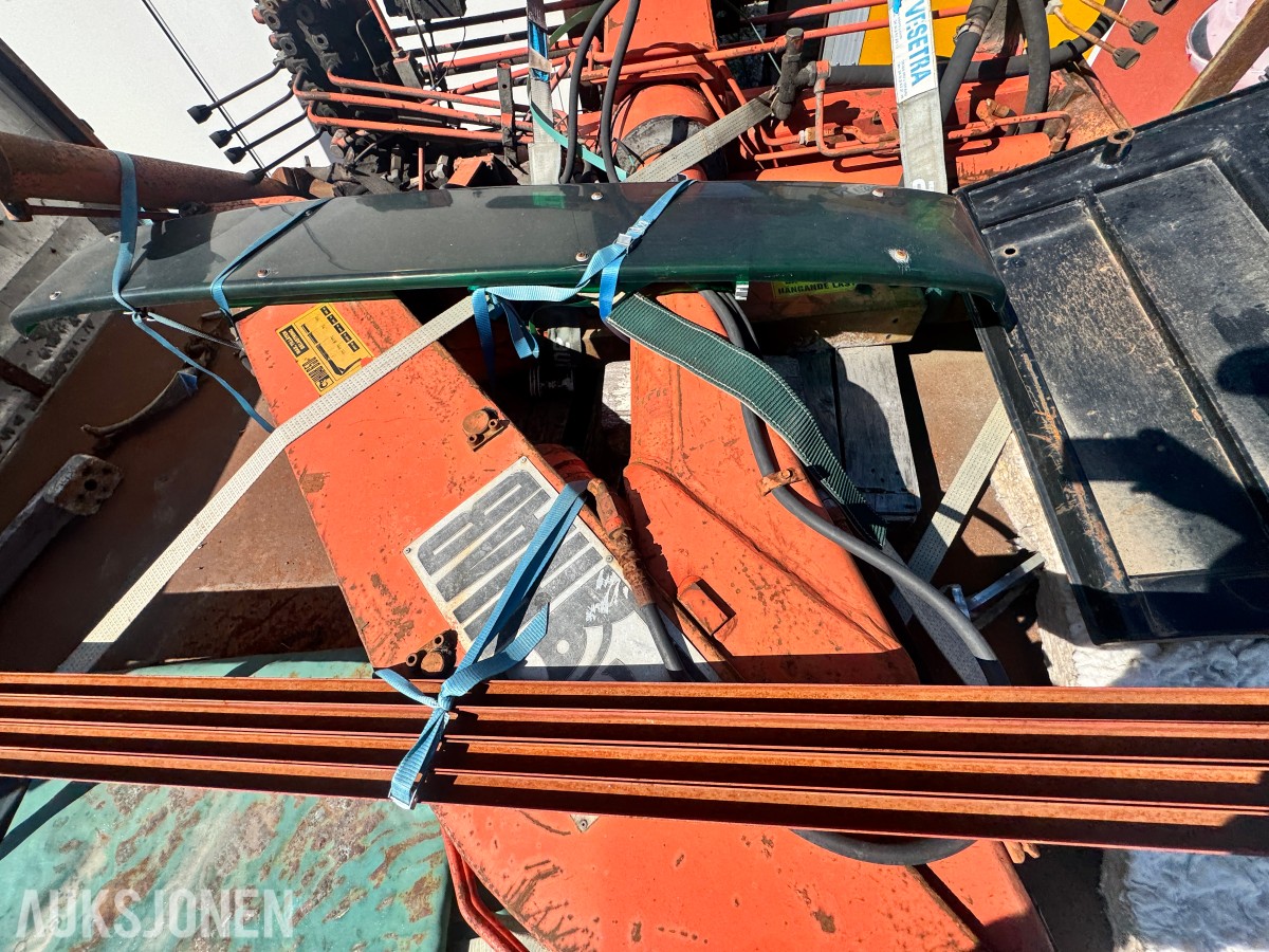 1977 HIAB-FOCO Speed Loader 650 lastebilkran - maks 3400 kg ved 1,7 m - rekkevidde 6,2 m - serienr 59373 