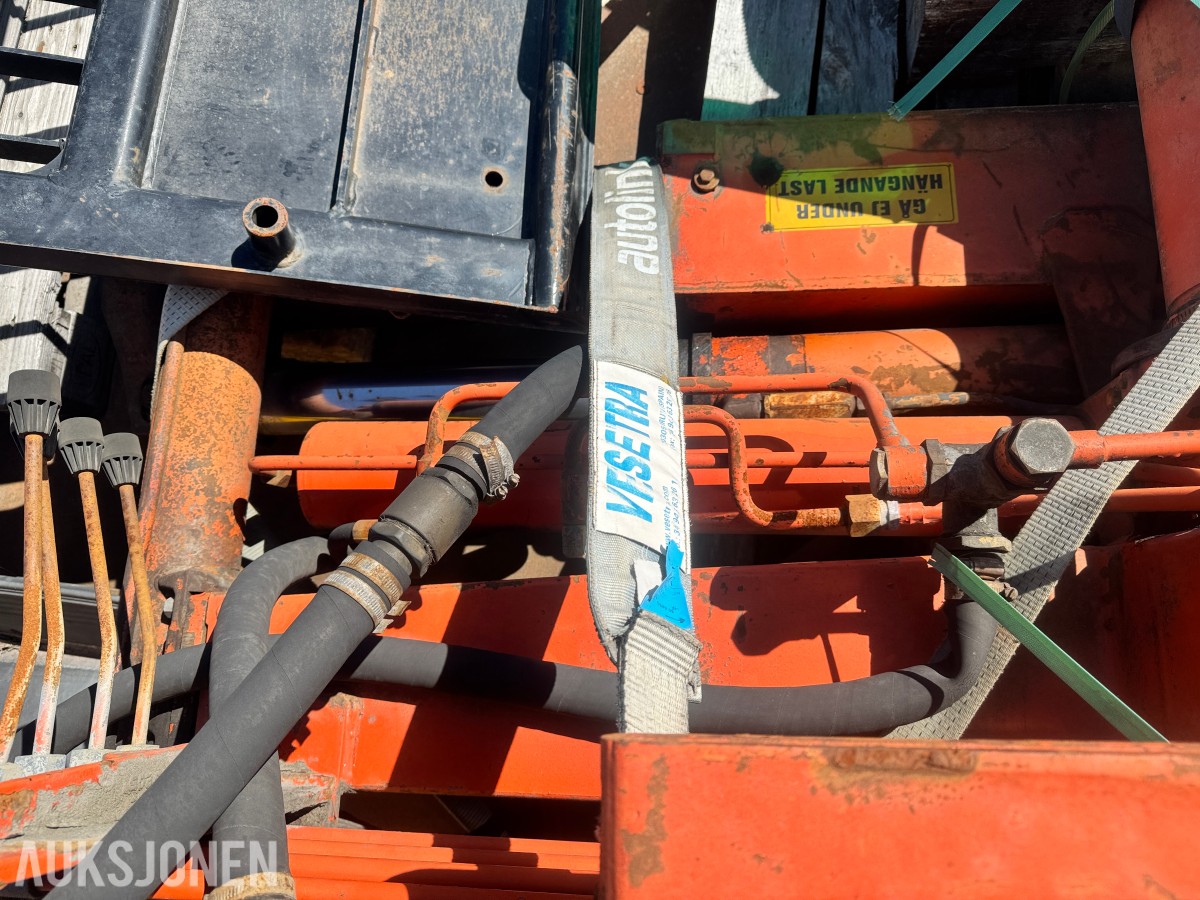 1977 HIAB-FOCO Speed Loader 650 lastebilkran - maks 3400 kg ved 1,7 m - rekkevidde 6,2 m - serienr 59373 