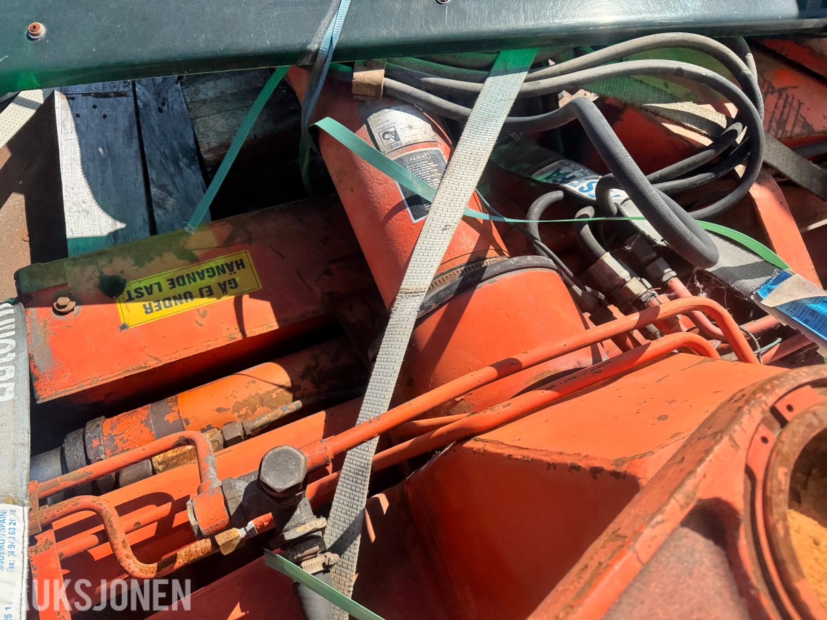 1977 HIAB-FOCO Speed Loader 650 lastebilkran - maks 3400 kg ved 1,7 m - rekkevidde 6,2 m - serienr 59373 