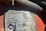 1977 HIAB-FOCO Speed Loader 650 lastebilkran - maks 3400 kg ved 1,7 m - rekkevidde 6,2 m - serienr 59373 