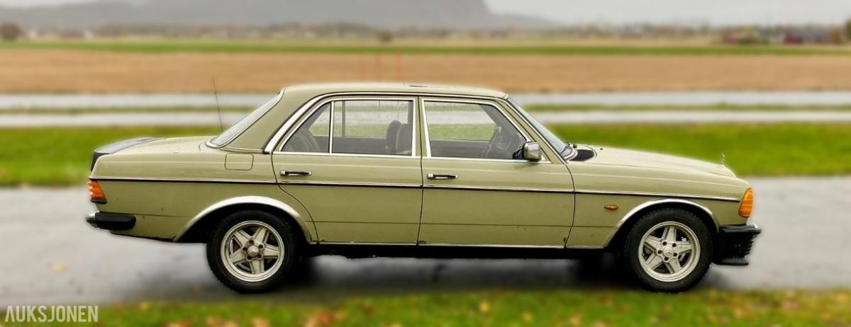 1983 Mercedes-Benz 230E 2.3 134HK MYE PÅKOSTET
