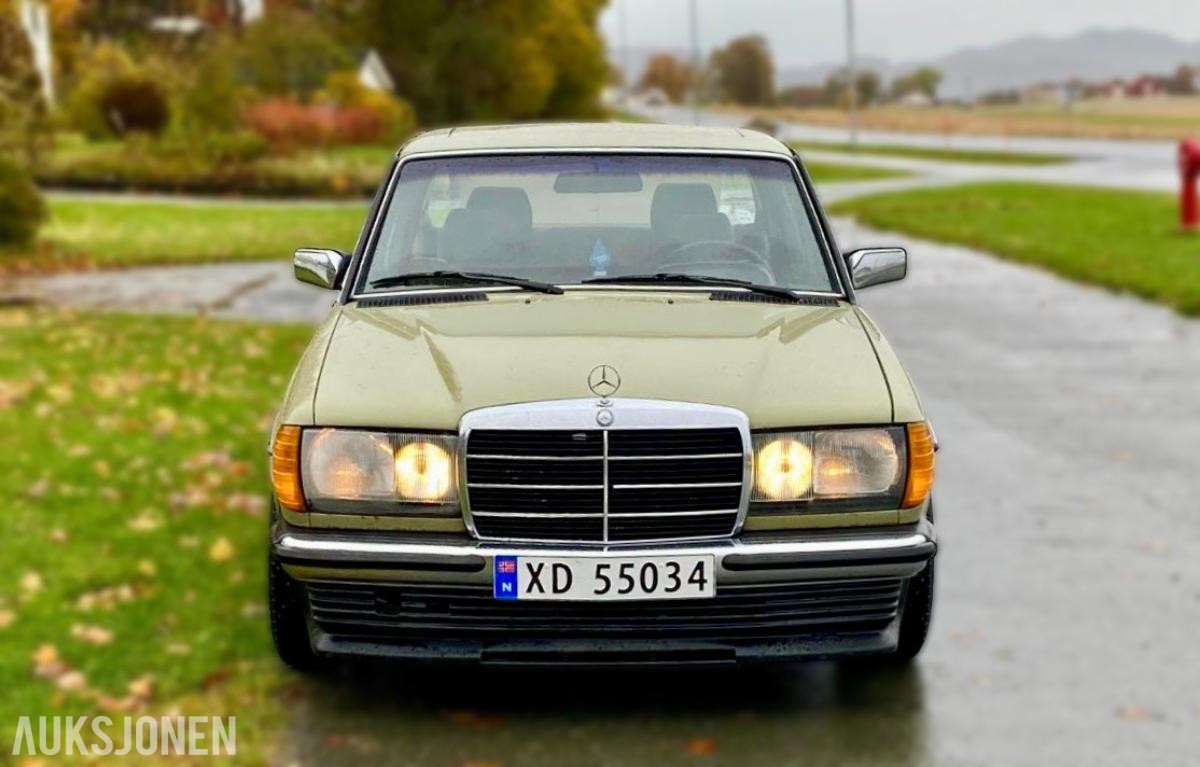 1983 Mercedes-Benz 230E 2.3 134HK MYE PÅKOSTET