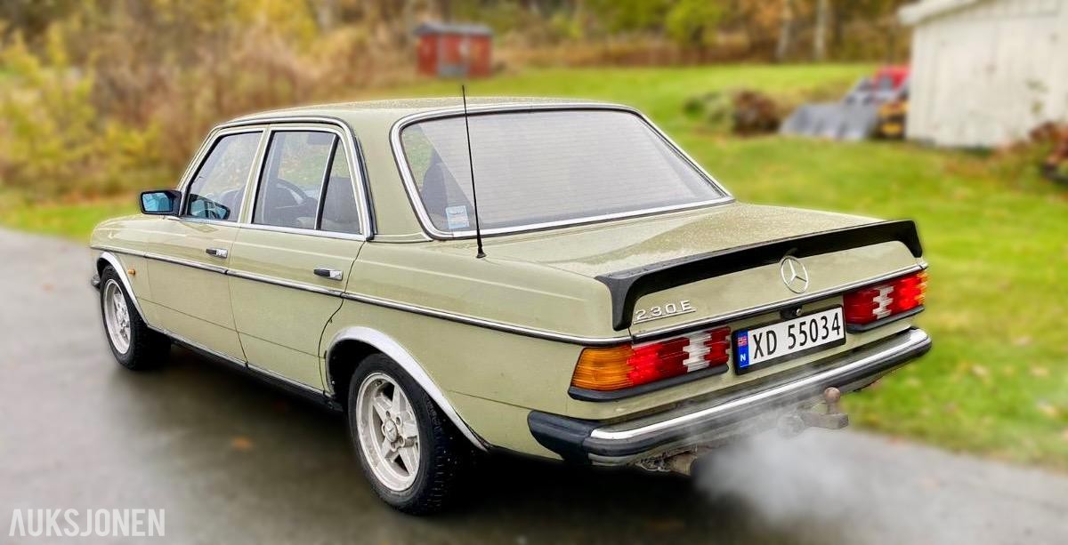 1983 Mercedes-Benz 230E 2.3 134HK MYE PÅKOSTET