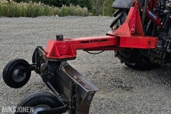 Kipa 250cm traktorskjær med hjul og svingsylinder