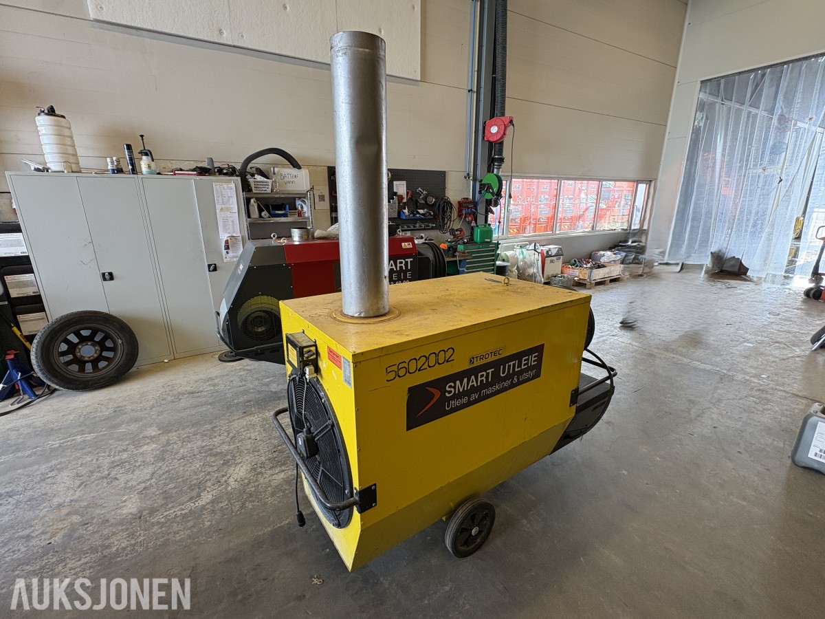 Trotec ID 500 byggvarmer / dieselvarmer – 110 kW – rep objekt