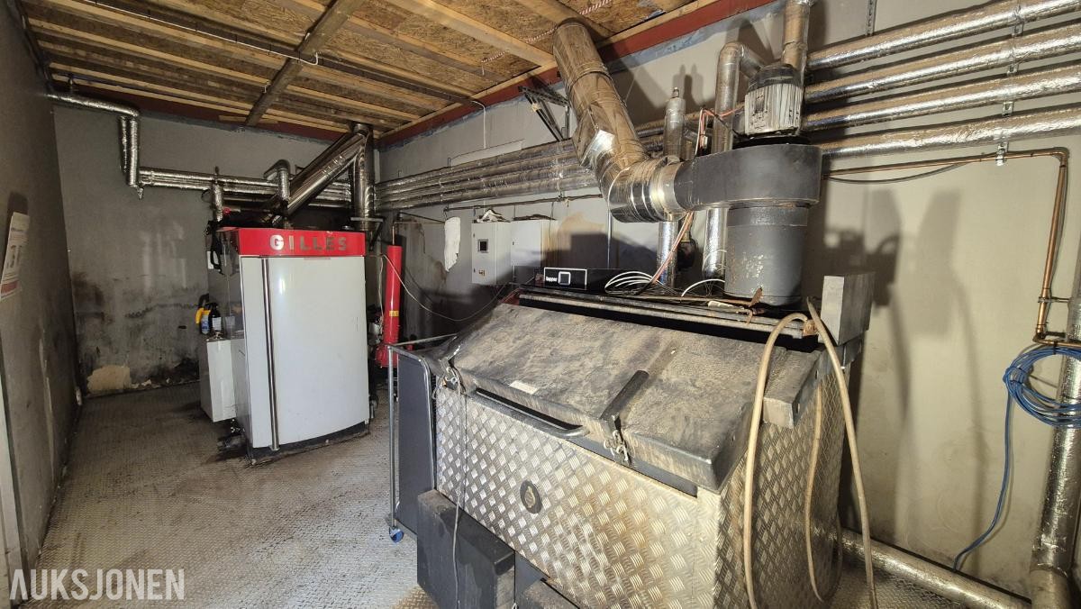 2016 Gilles 179 kW flisfyringsanlegg