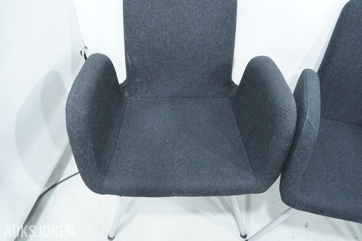 8 stk IKEA PATRIK konferansestoler med armlener