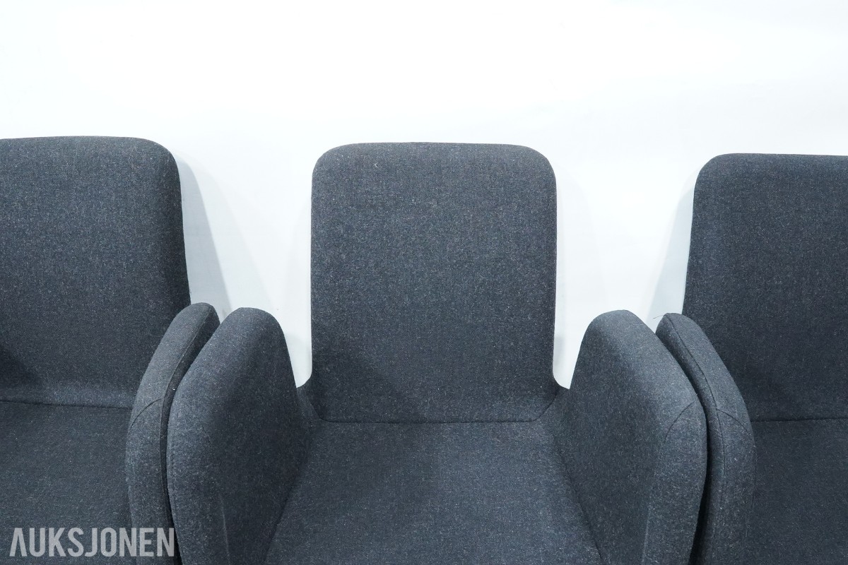 8 stk IKEA PATRIK konferansestoler med armlener