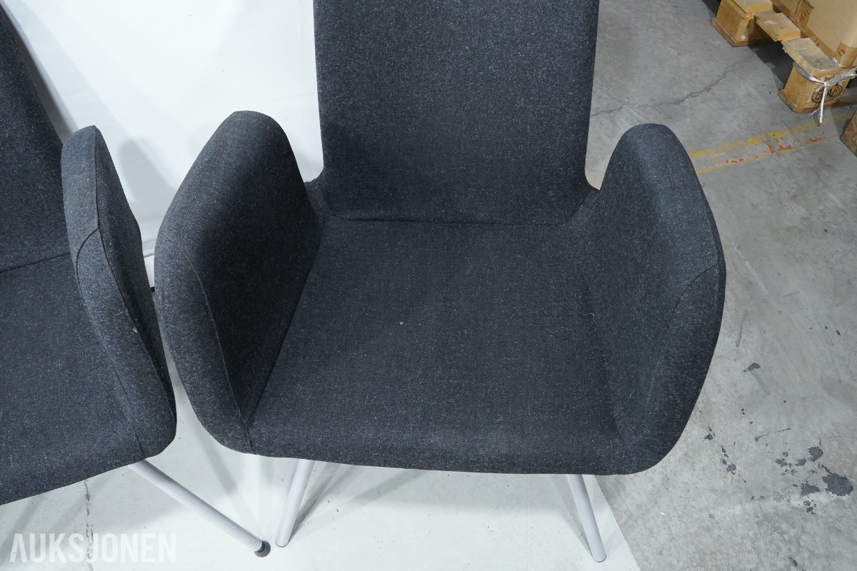 8 stk IKEA PATRIK konferansestoler med armlener
