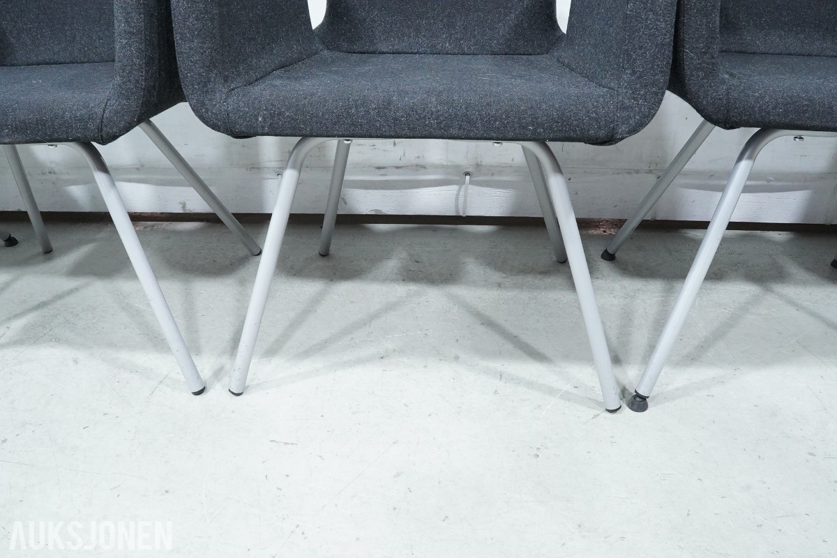 8 stk IKEA PATRIK konferansestoler med armlener