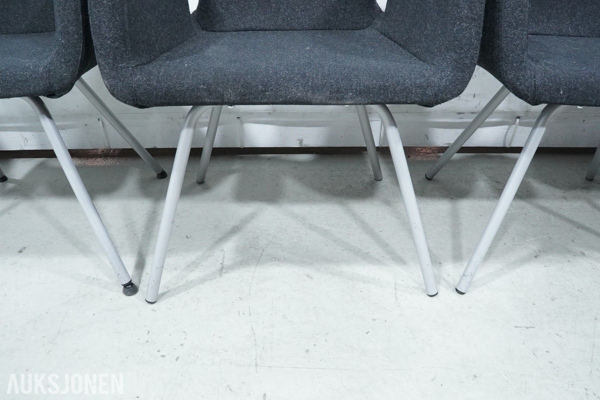 8 stk IKEA PATRIK konferansestoler med armlener