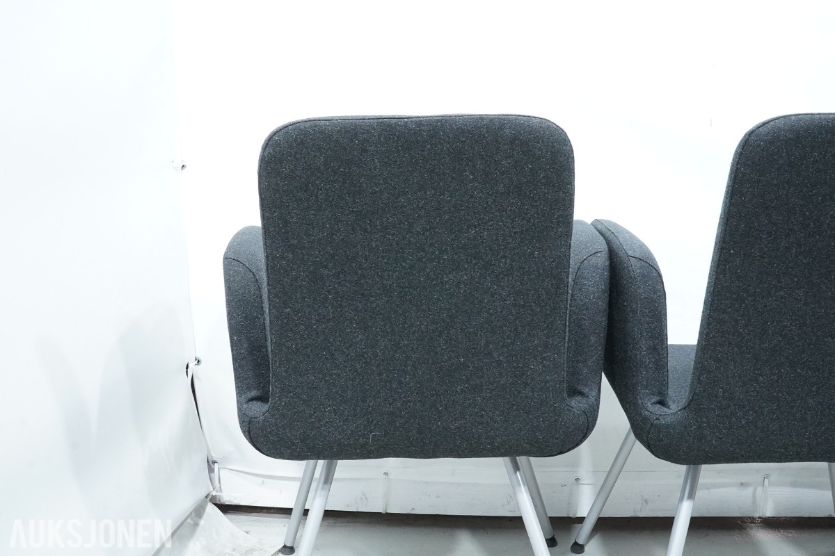 8 stk IKEA PATRIK konferansestoler med armlener