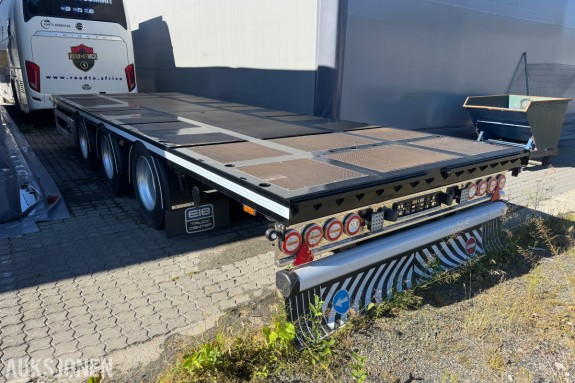 2011 Konar 27DMC Påhengsvogn, 3 aksler, 27 000 kg totalvekt, Nyrestaurert