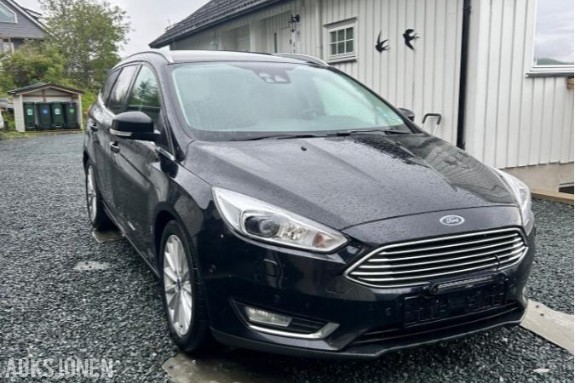 2014 Ford Focus, 1,5 TDCi EcoBlue 120hk Cruisekontroll, Ryggekamera, S+V dekk