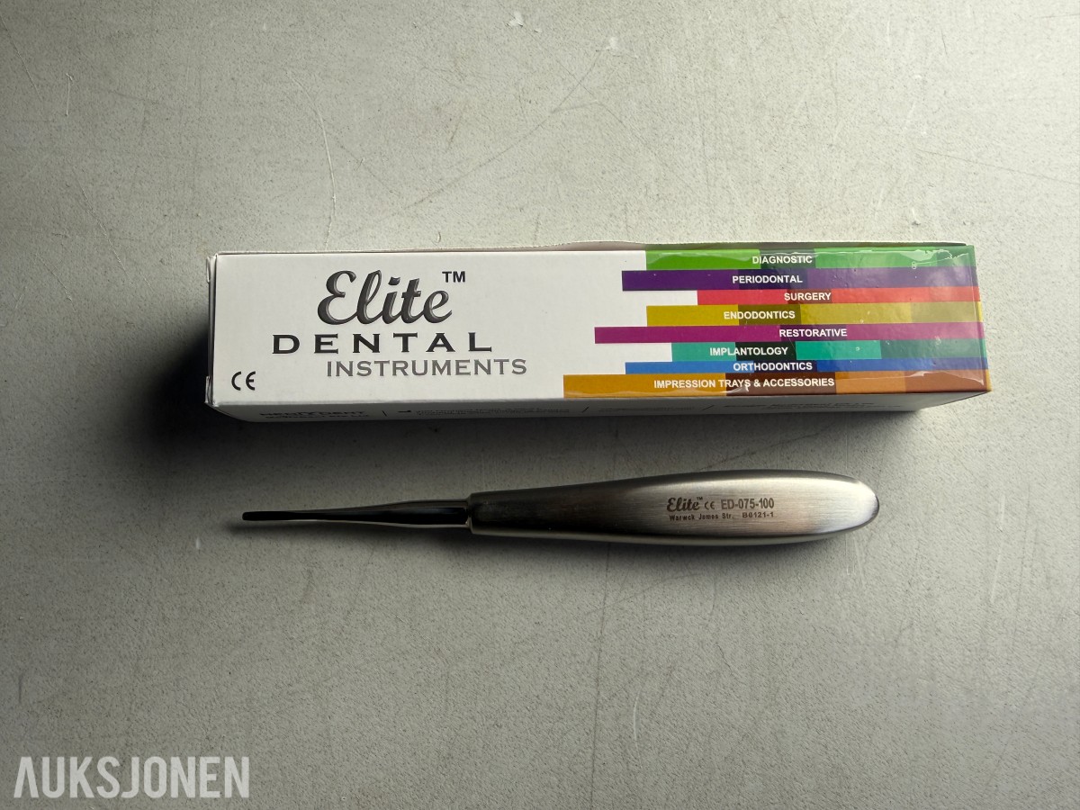 12 stk Medixdent Elite ED-075-100 Warwick James Straight rotelevatorer