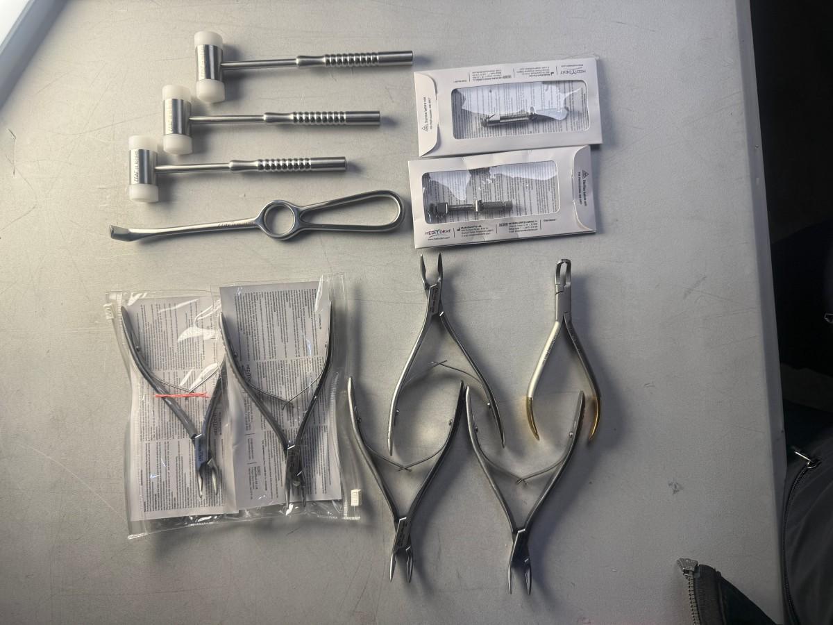 12 stk. MedixDent tannlegeinstrumenter