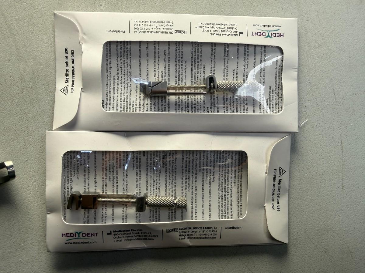 12 stk. MedixDent tannlegeinstrumenter