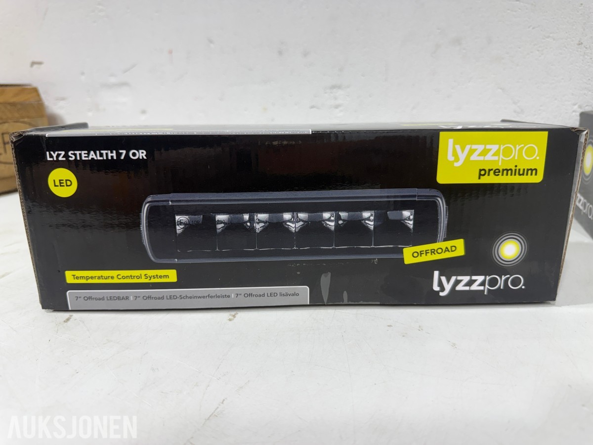 Parti Lyzzpro Premium LED-lys, varsellys og markeringslys