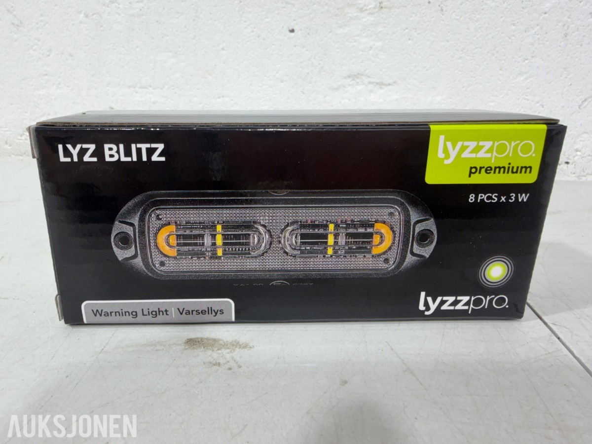 Parti Lyzzpro Premium LED-lys, varsellys og markeringslys