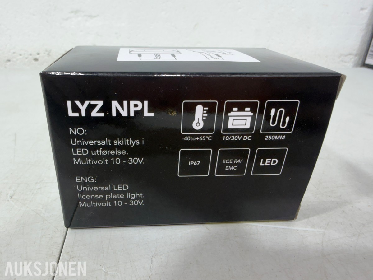 Parti Lyzzpro Premium LED-lys, varsellys og markeringslys