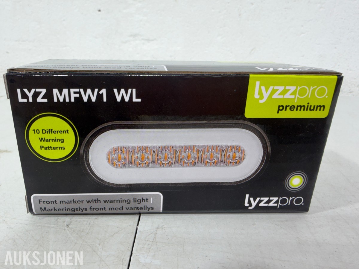 Parti Lyzzpro Premium LED-lys, varsellys og markeringslys