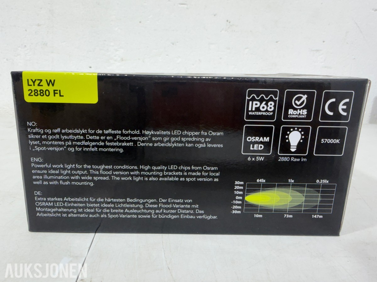 Parti Lyzzpro Premium LED-lys, varsellys og markeringslys