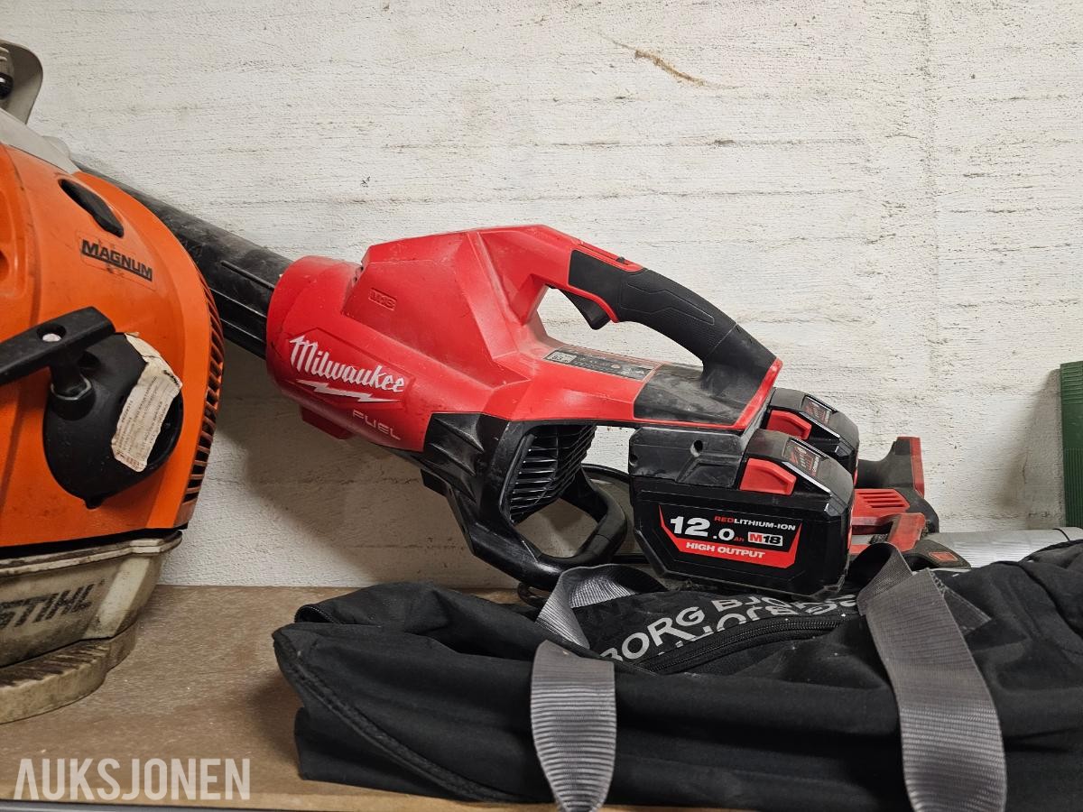 MILWAUKEE, MAKITA, BOSCH OG DEWALT Enorm Verktøy Pakke