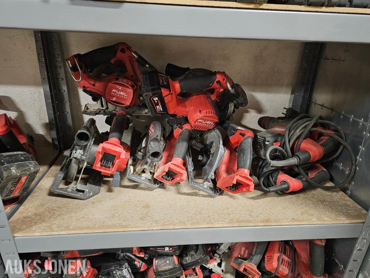 MILWAUKEE, MAKITA, BOSCH OG DEWALT Enorm Verktøy Pakke