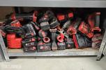 MILWAUKEE, MAKITA, BOSCH OG DEWALT Enorm Verktøy Pakke