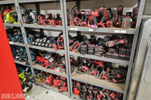 MILWAUKEE, MAKITA, BOSCH OG DEWALT Enorm Verktøy Pakke