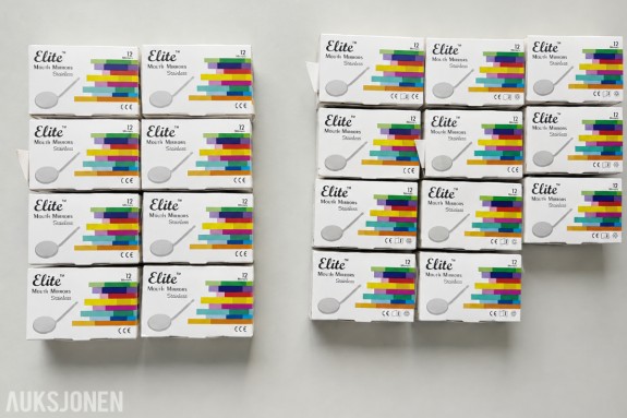 19 esker MedixDent Elite Mouth Mirrors - 228 tannlegespeil