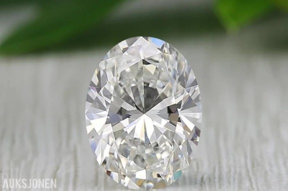 1.00ct Diamant | D/VVS2 | Excellent | Oval | IGI!