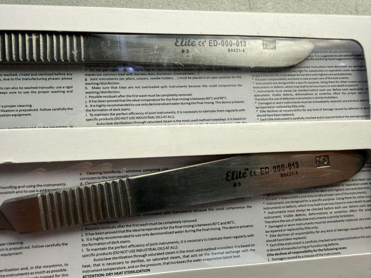 29 stk. MedixDent Elite tannlegeinstrumenter – Restaurering og kirurgi