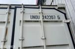 24 fots container med full sideåpning  – 48,7 m³ – Doble endedører