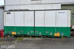 24 fots container med full sideåpning  – 48,7 m³ – Doble endedører