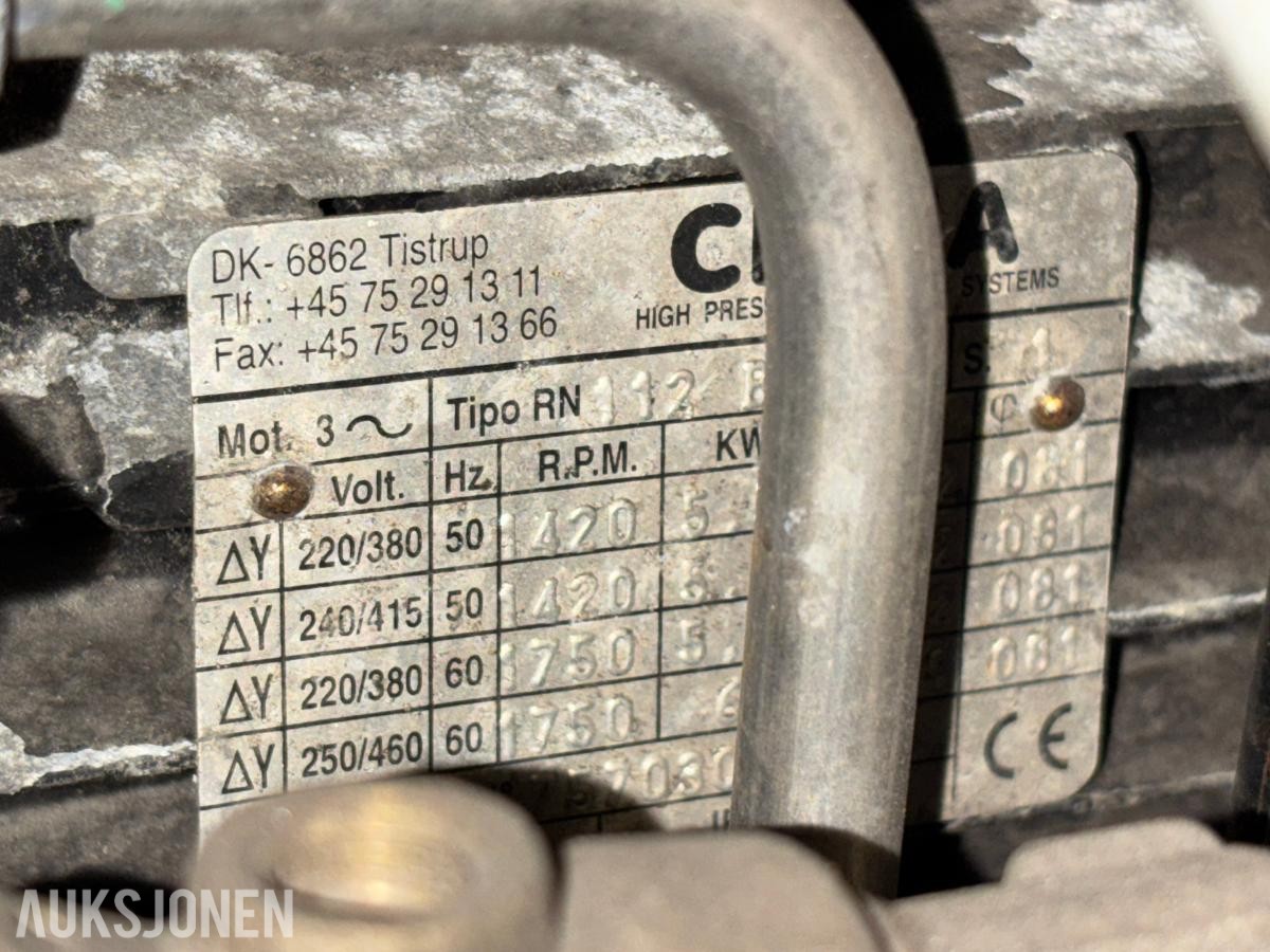 CELEA KM 175-18 Høytrykksspyler 15 kW 400V