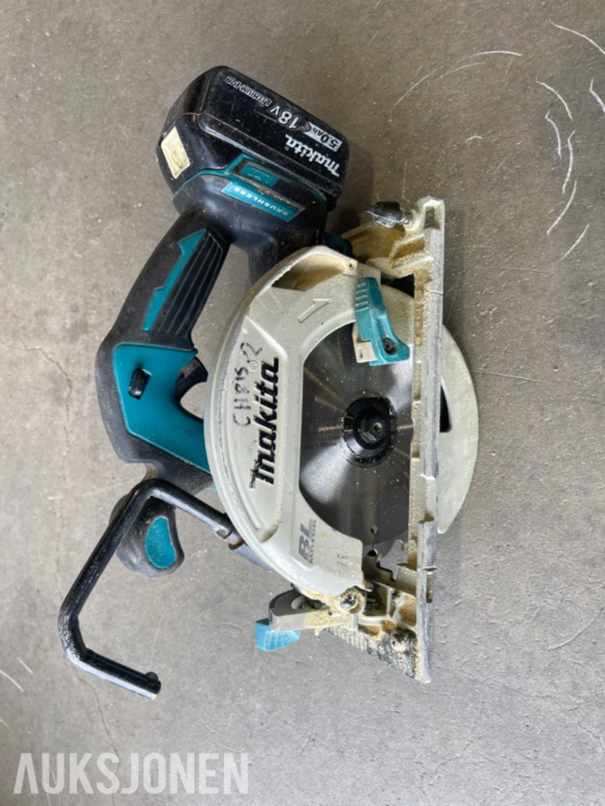 Stort parti Makita elektroverktøy, batterier og ladere
