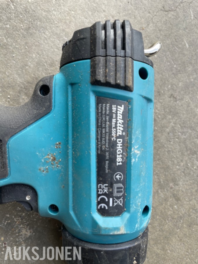 Stort parti Makita elektroverktøy, batterier og ladere