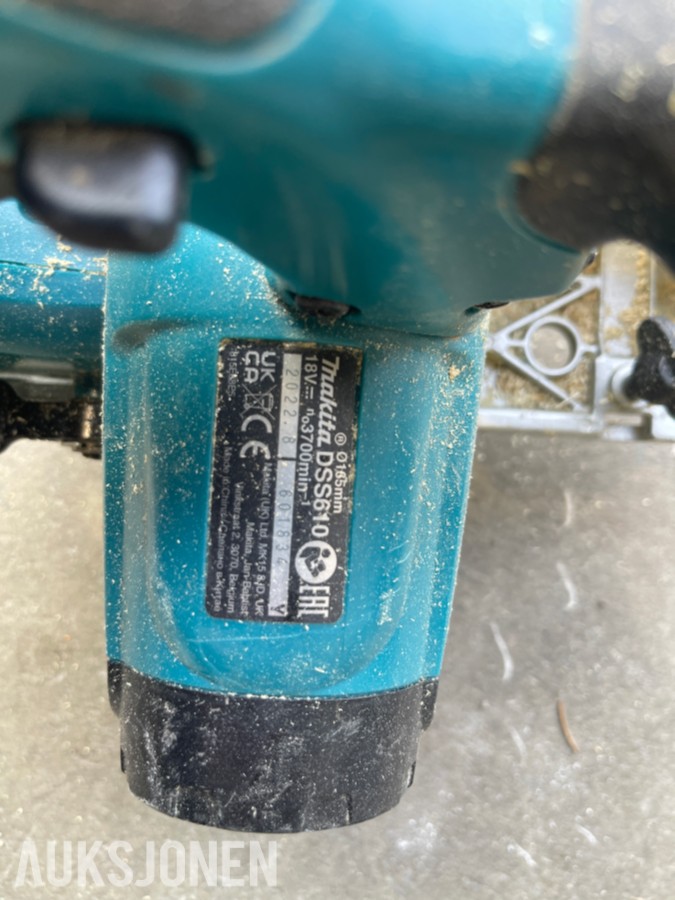 Stort parti Makita elektroverktøy, batterier og ladere