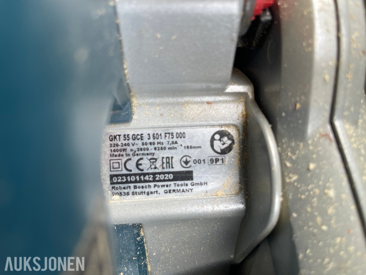 Parti med Bosch Professional og Makita kapp-/gjærsager og elektroverktøy