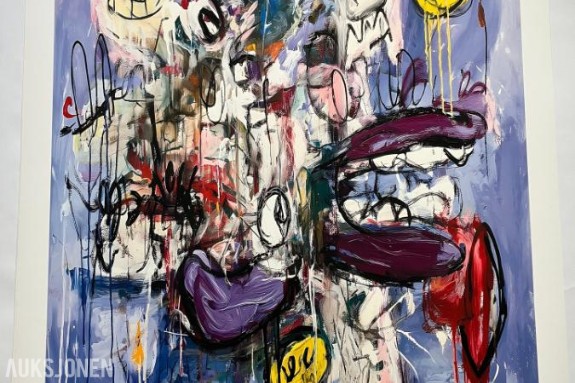 Kunstverk - Frik - 15/45 70x100cm