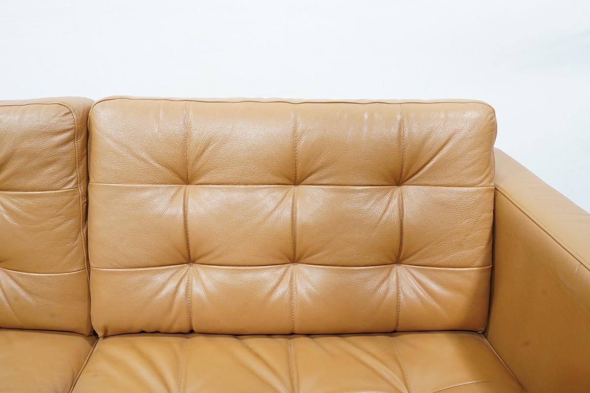 IKEA LANDSKRONA 2-seters sofa - gyllenbrun