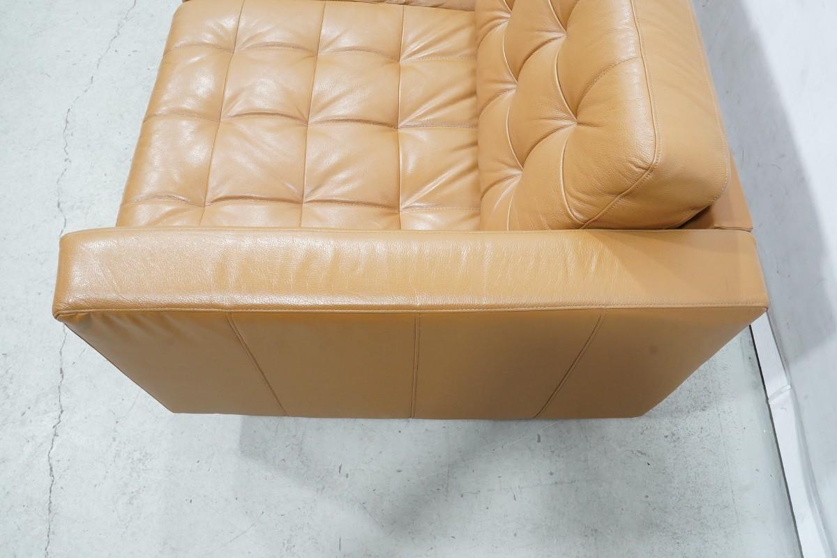 IKEA LANDSKRONA 2-seters sofa - gyllenbrun