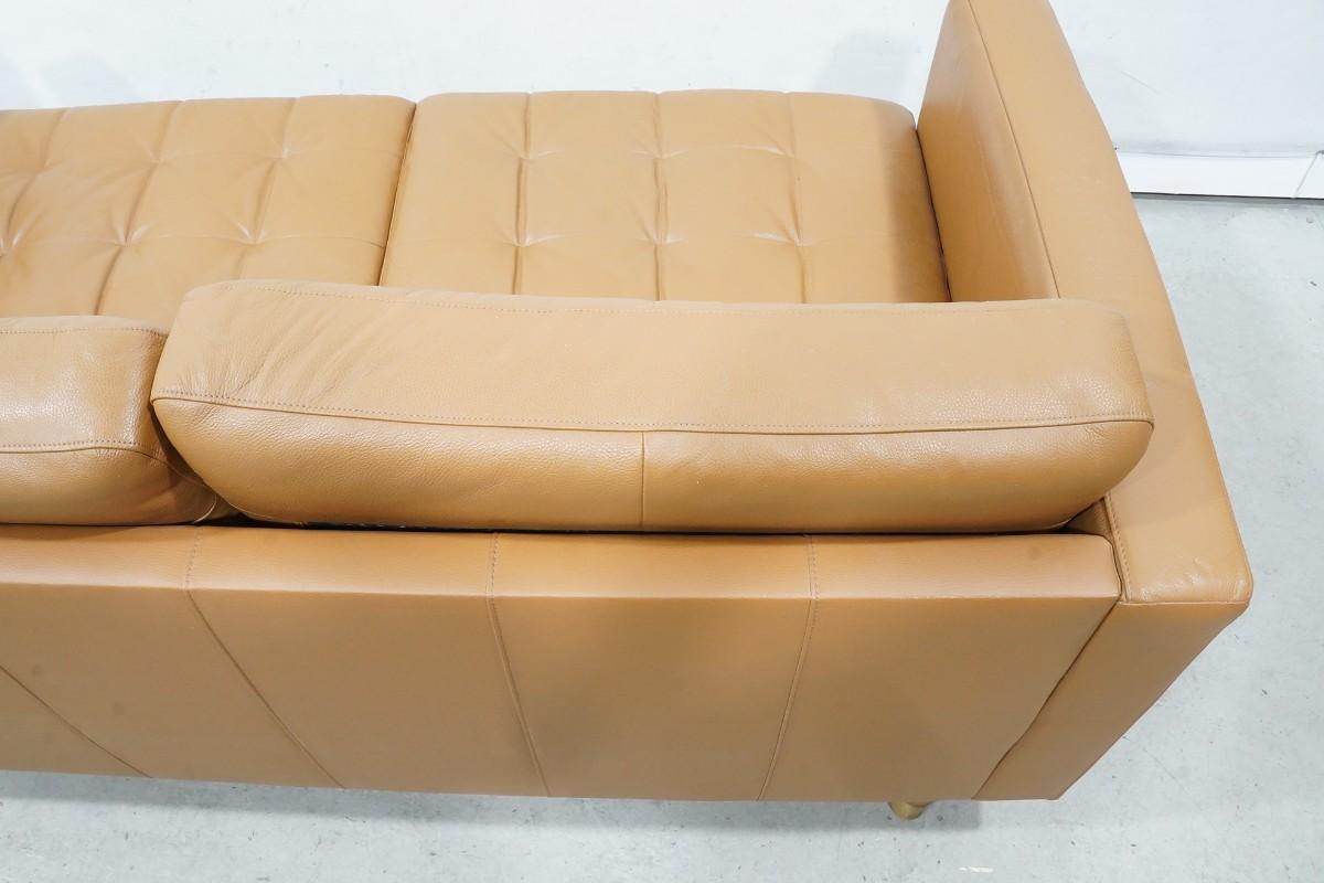 IKEA LANDSKRONA 2-seters sofa - gyllenbrun