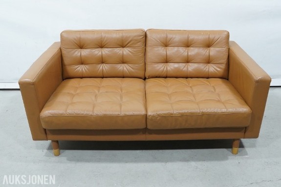 IKEA LANDSKRONA 2-seters sofa - gyllenbrun